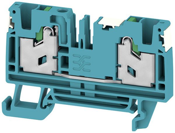 Borne de passage joignable WM S2C 0.75…4mm² 32A/1000V snap-in DIN35 bl