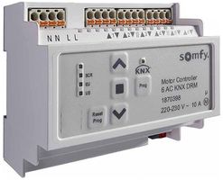REG-Jalousieaktor Somfy animeo KNX 6 AC MotorController DRM 230V