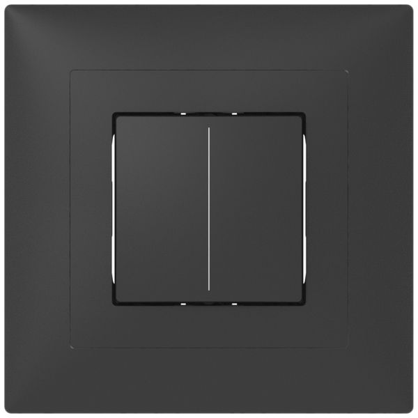 UP-Tastsensor ABB Sidus KNX Basic Typ-B, 1/2, anthrazit