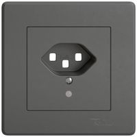 UP-Montageset EDIZIO.liv SNAPFIX® für Steckdose T23 mit Frontlinse dgu