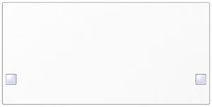 Taste SIDUS 2/4f zu Tastsensor weiss glänzend