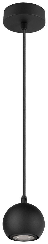 Pendelleuchte SLV LIGHT EYE 90 GU10 1×6W DIM Ø89mm schwarz