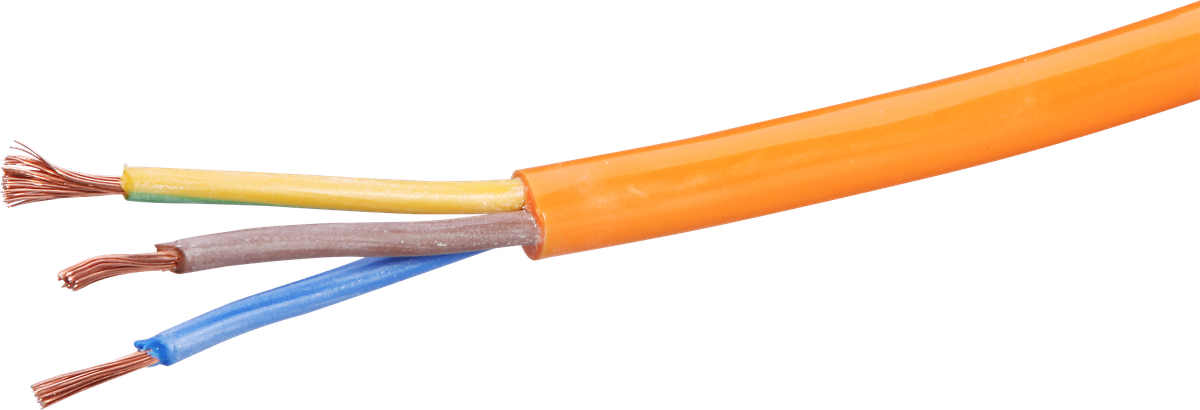 Câble EPR-PUR 3×2.5mm² LNPE orange