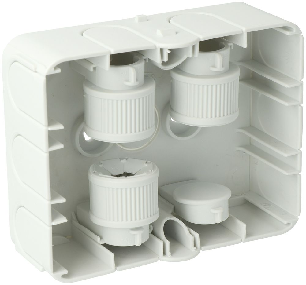 Boîtier AGRO, pour montage apparent, 120×95×40mm