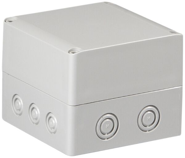 Apparategehäuse RW CUBO S 125×125×100 SPCM grau