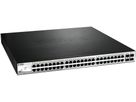 Switch D-Link DGS-1210-52MP/E, 52-port smart managed Layer2/3 Gigabit PoE+