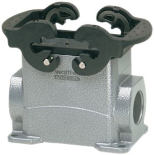 Sockelgehäuse Walther PROCON P711010MS, Stutzen 1×M20, H=53mm, Al