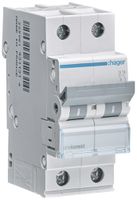Leitungsschutzschalter Hager MCN 2P 415V Typ C 25A Icn 6kA 2TE