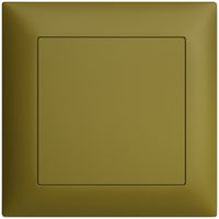 UP-Blindabdeckung EDIZIOdue olive, ohne Zentrumsschraube