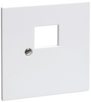 Frontplatte R&M 1RJ45 weiss