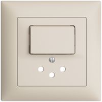 Kit frontale INC EDIZIOdue crema 88×88mm T12 con shutter