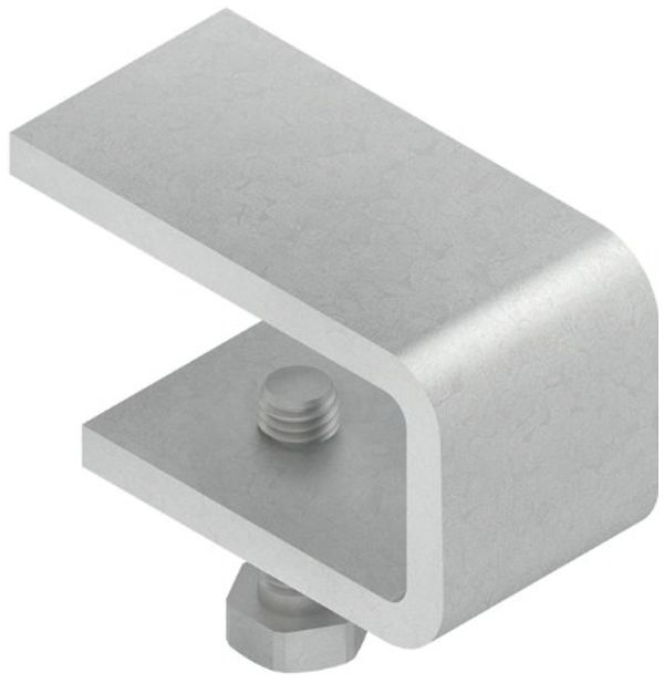 Pièce de serrage zinguée à chaud par immersion