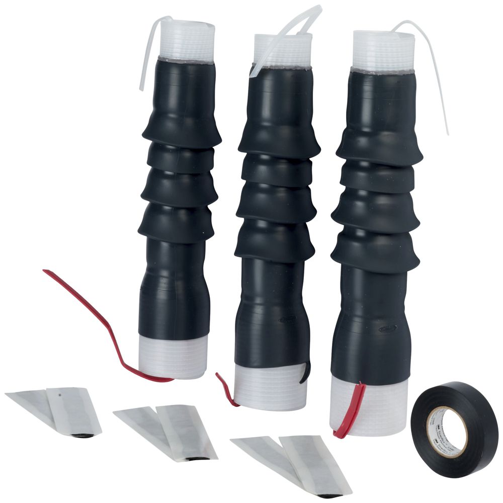 Endverschluss-Garnitur 3M 92-EP 621-1 QTIII 6/10kV Innenraum 1×50…95mm²