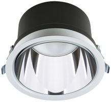 Downlight LED Sylvania Solstice 150 15W 2000lm 940 IP20/40 70° DALI Ø165 arg/bc