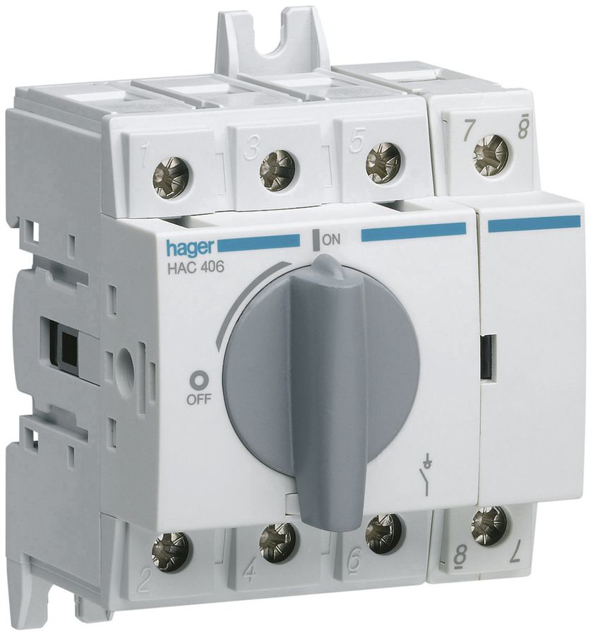Lasttrennschalter Hager HAC406 4L 63A