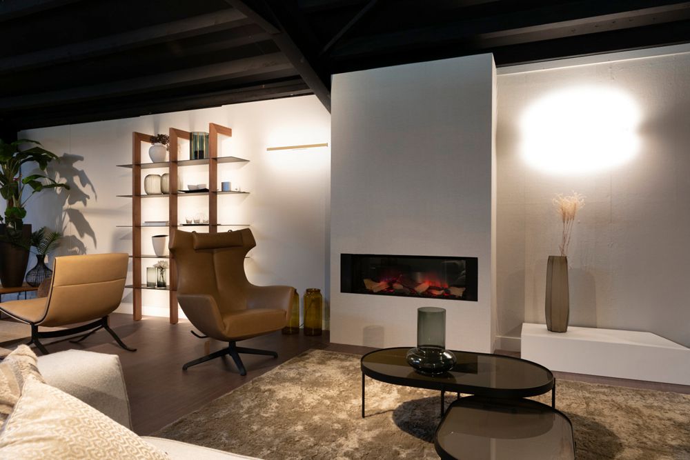 LED-Wandleuchte SLV ONE LINEAR 70 20W 1250lm 927/930 IP44 DIM 705mm Messing