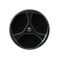 Steckdose origin 3×Typ 13 10A 230V 60×60mm schwarz