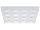 EB-LED-Deckenleuchte Sylvania Quadro 36W 4600lm 840 IP40 DIM 595×595mm weiss