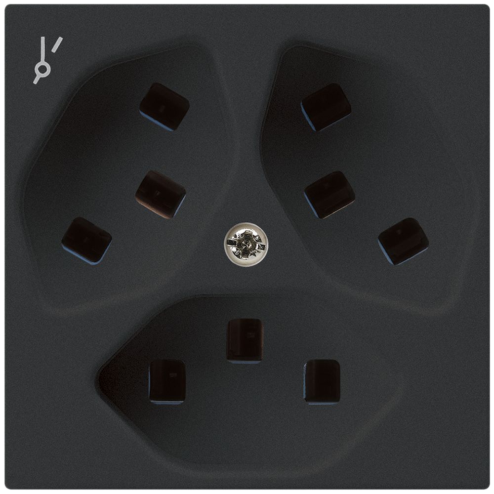 Presa Hager kallysto 3×T23 1×S A nero