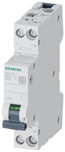 Leitungsschutzschalter Siemens SENTRON 5SL6 1LN 230V C 20A 6kA 1TE