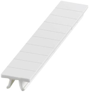 Ruban Zack ZB blanc vierge pour bornes l=5.2mm