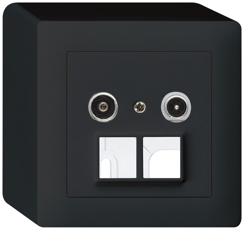 AP-Multimediadose kallysto R/TV 4dB 2GHz schwarz