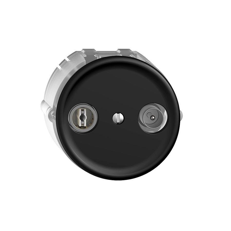 UP-TV-R-Dose STANDARDdue 19dB schwarz Breitbanddose 5…2000MHz, Q