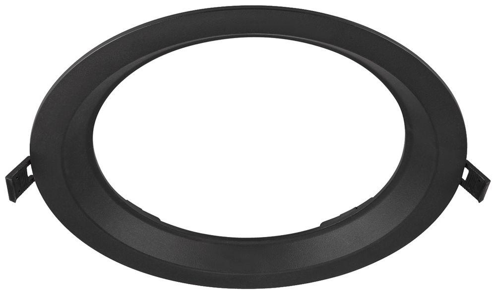 Telaio da incasso SLV DOWNLIGHT200 materiale sintetico Ø226mm nero