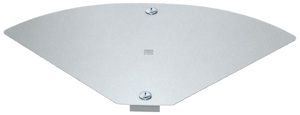 Coperchio Bettermann per curva regolabile RBMV 100mm rivestito zinc-alu
