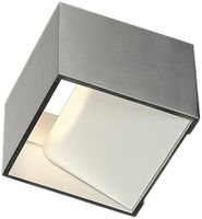 LED-Wandleuchte SLV LOGS IN, 5W IP20 Aluminium gebürstet
