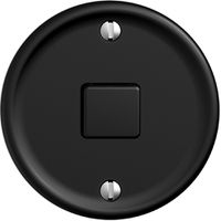 Abdeckset STANDARDdue für 1×Taster Ø50mm, ohne Beschriftung, schwarz