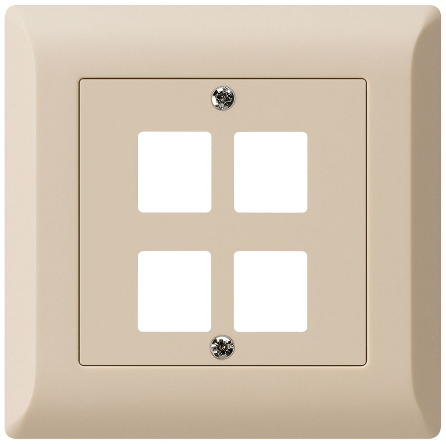 Kit frontale INC HMS kallysto.line per 4 moduli beige