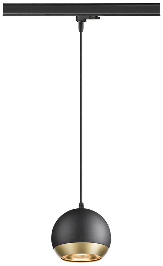 Pendelleuchte SLV LIGHT EYE 150 AD3PH GU10 1×13W DIM Ø150mm schwarz