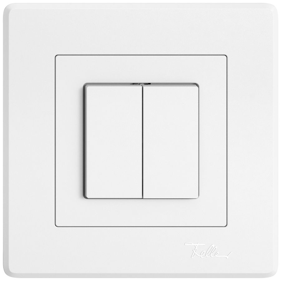 UP-Druckschalter EDIZIO.liv SNAPFIX® 1/3+3/1L ws