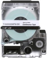 Cassette d'étiquettes Panduit MP, bande continue, 36×4900mm noir sur blanc