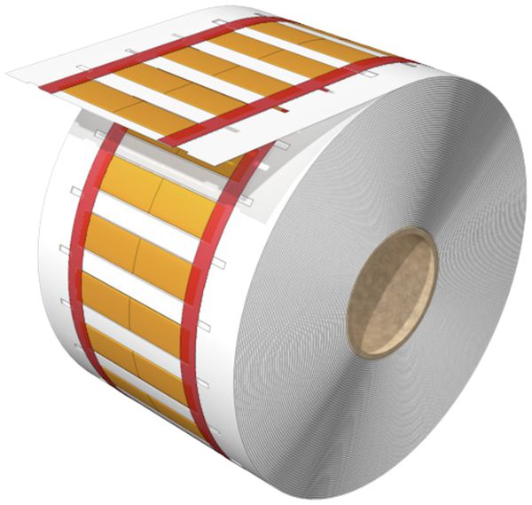 Marcatore di conduttore Weidmüller MultiMark HS p.Ø2.1…6.4mm 50.8×10.7mm giallo