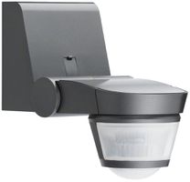 Détecteur de mouvement AP Hager 220/360° confort fermeture 230V mur anthracite