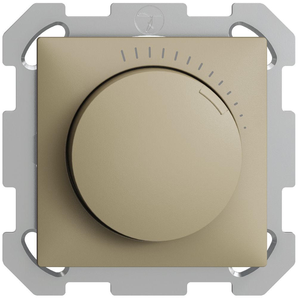 Régulateur de vitesse ENC EDUE 230VAC, 1 phase, 20…400VA, 77×77mm, sand