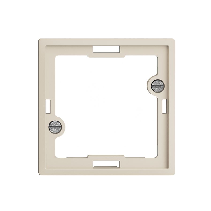 Placca frontale EDIZIOdue crema, per lampada spia piatta