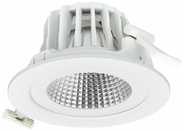 Downlight LED Philips GreenSpace RS350B 33W 2800lm 950 24° VAR Ø163mm blanc