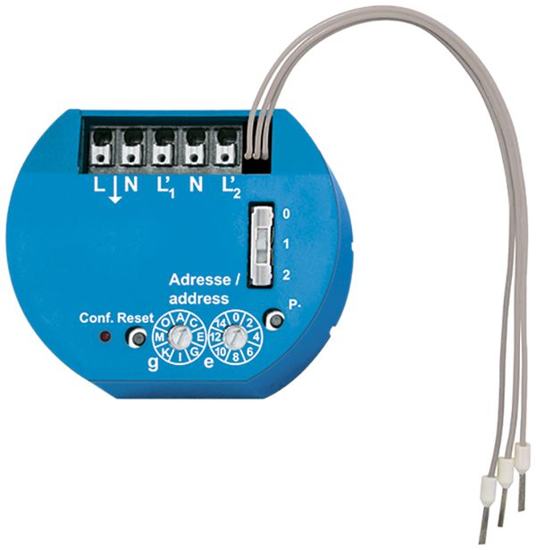 Acteur Powerline 2 canaux Demelectric PL-SAM2L 2 entrées