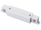 Verbinder DOTLUX dreiphasig, gerade mit Mitteleinspeisung weiss