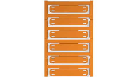 Weidmüller SFX, senza stampa, per diametro 7…40 mm, 60×10…30 mm