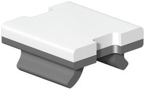 Marqueur de borne Weidmüller Dekafix 42891 MM 5×6mm PC-ABS, TPU, blanc