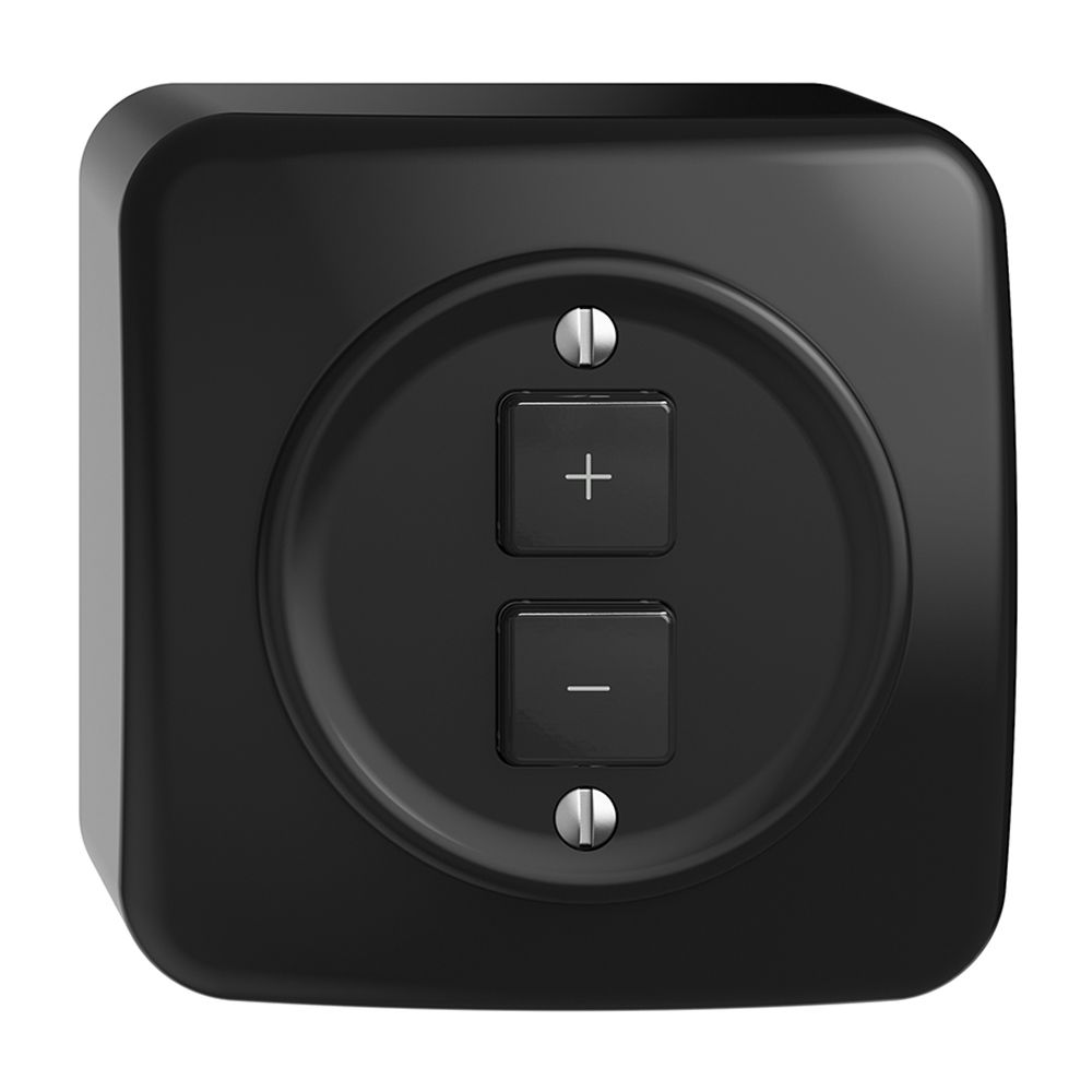 Stazione secondaria AP 1K/2T per dimmer Sdue Wiser nero