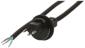Apparatekabel MAX HAURI GDV 3×1.5mm² 3m schwarz Stecker T13 IP55