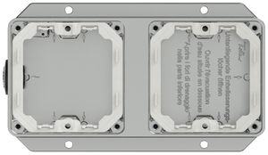 AP-Kopfzeile ELEMENT 1×2 Aluminium