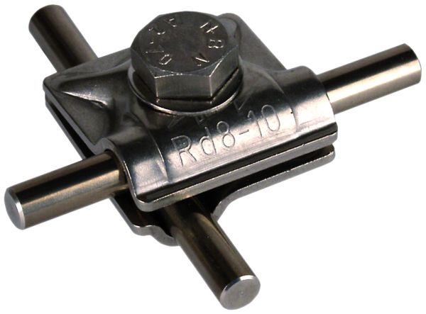 Borne multi-usage DEHN/elvatec 8…10mm avec rondelle à ressort V2A