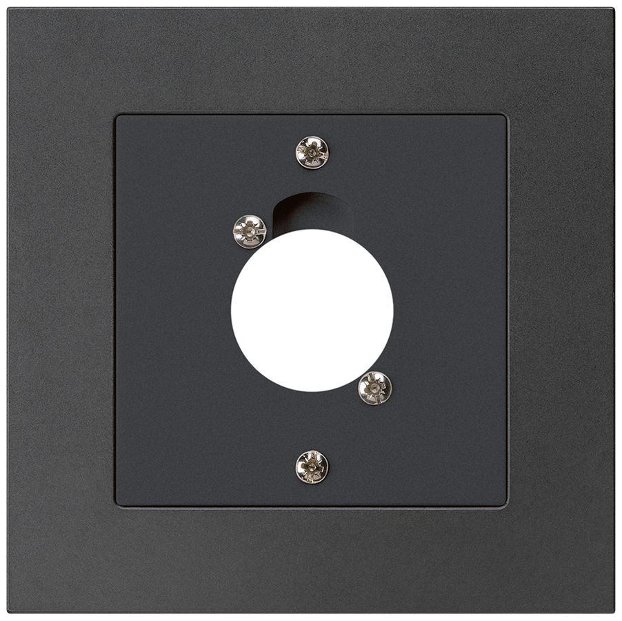 UP-Montageset für 1 XLR schwarz kallysto.pro