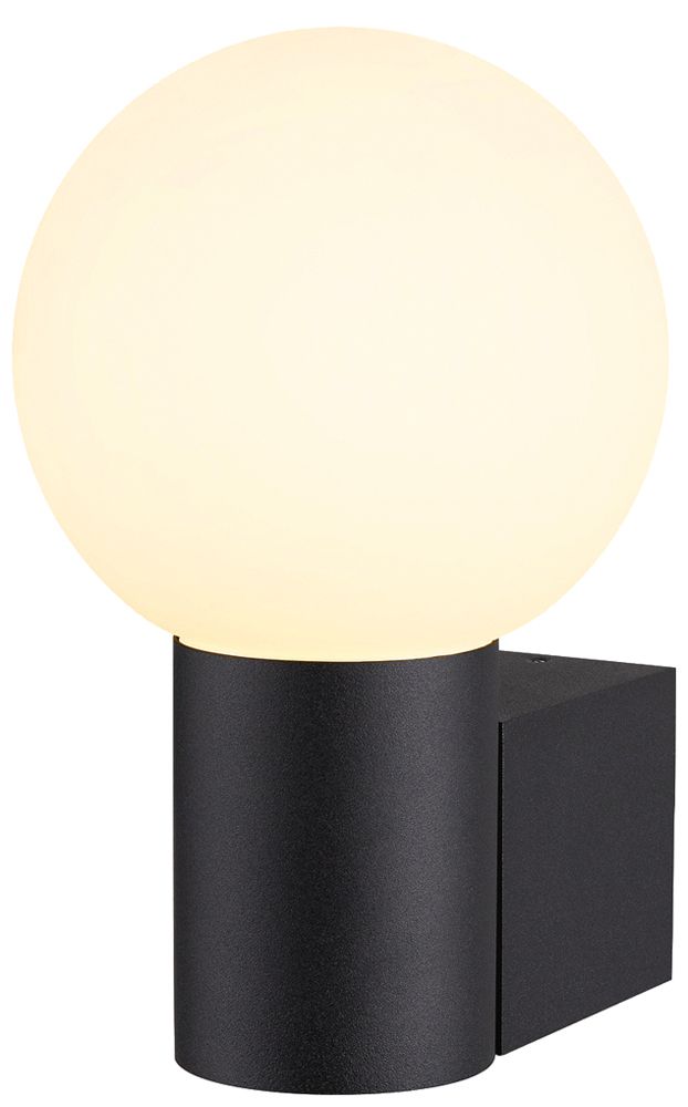 Applique SLV VARYT E14 1×6W IP44 VAR 119×60×80mm noir